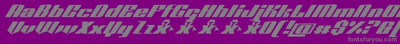 fuente Octuple max demo – Fuentes Grises Sobre Fondo Morado