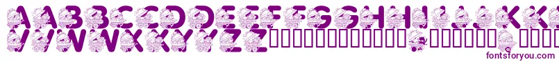 Police LmsPrettyBabyPony – polices violettes
