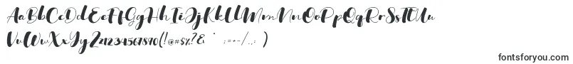 Ohio-Schriftart – Pinselschriften