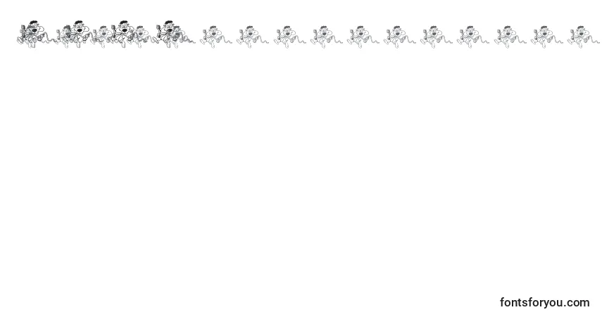 Шрифт Ohno (135956) – алфавит, цифры, специальные символы