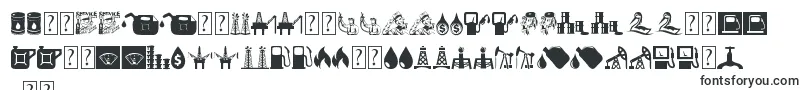 Шрифт Oil Icons – польские шрифты