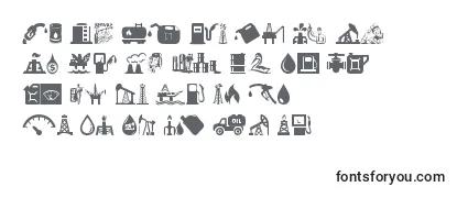 Обзор шрифта Oil Icons