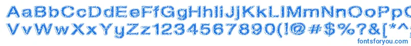 Oil On The Water Font – Blue Fonts