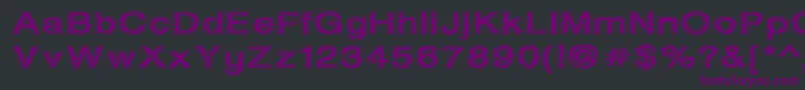 Oil On The Water Font – Purple Fonts on Black Background