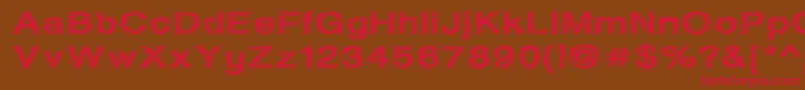 Oil On The Water Font – Red Fonts on Brown Background