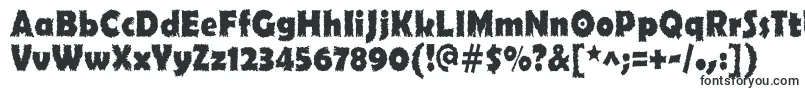Шрифт Ojovanic Bold – буквенные шрифты