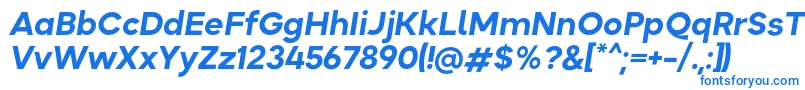 Okta BoldItalic Font – Blue Fonts