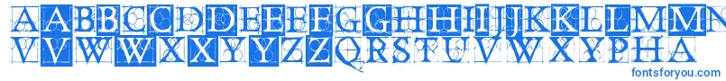 OldConstructedCaps Font – Blue Fonts