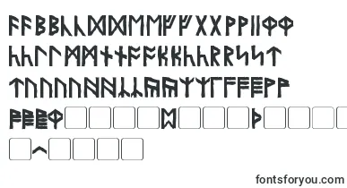 Olde Britannian font – Fonts Runes