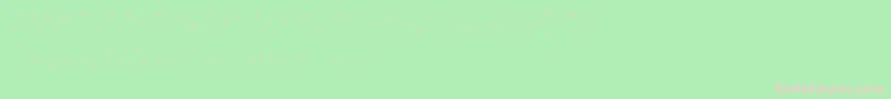 Older Historica Font – Pink Fonts on Green Background