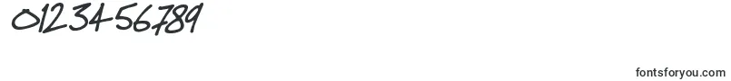 Oldschool Tag Italic Font – Fonts for Numbers and Digits