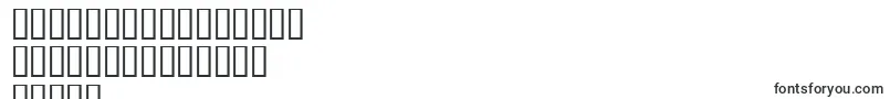 フォントOLDSH    – クルド語の文字