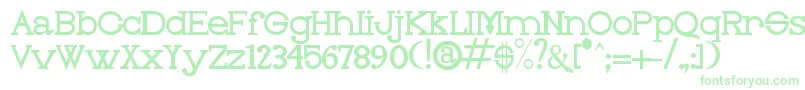 Weitere Informationen zur OLEO -Schriftart OLEO -Schriftart – Grüne Schriften auf weißem Hintergrund