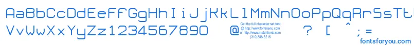 OLORT    Font – Blue Fonts on White Background