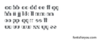 Review of the Deavantgar Font
