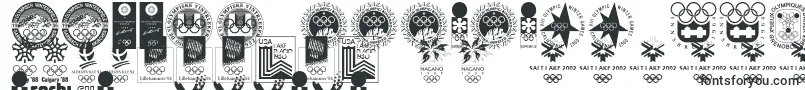 Fonte OLYMPIAD XXX – fontes Nyanja