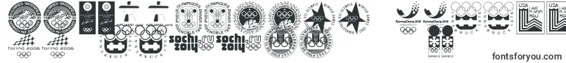 Fonte OLYMPIAD XXX – fontes uzbeques