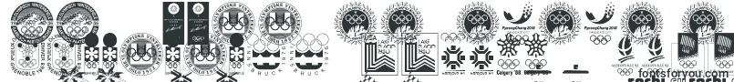 Fonte OLYMPIAD XXX – fontes eslovacas