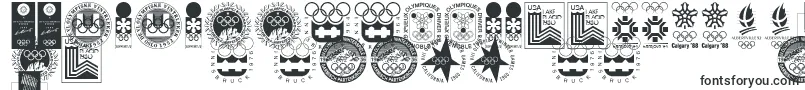 Czcionka OLYMPIAD XXX – kreolskie czcionki