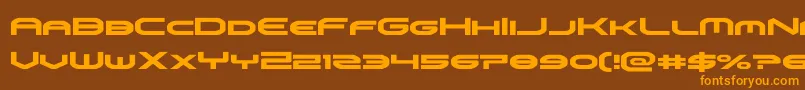 More about omniboy Font omniboy Font – Orange Fonts on Brown Background