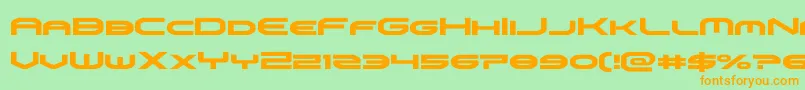 More about omniboy Font omniboy Font – Orange Fonts on Green Background