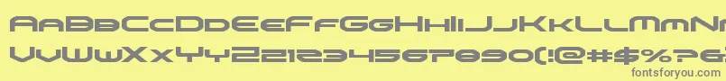 fuente omniboy – Fuentes Grises Sobre Fondo Amarillo