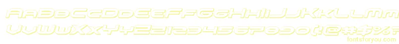 omniboy3dital-Schriftart – Gelbe Schriften