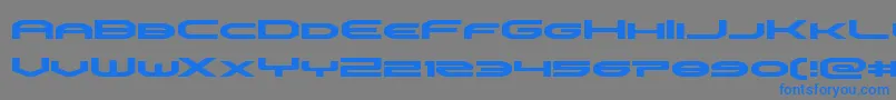 Шрифт omniboyexpand – синие шрифты на сером фоне