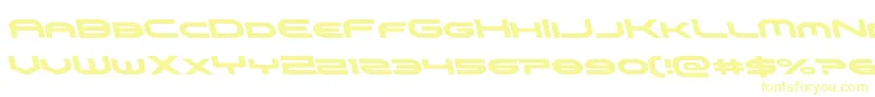 Шрифт omniboyleft – жёлтые шрифты