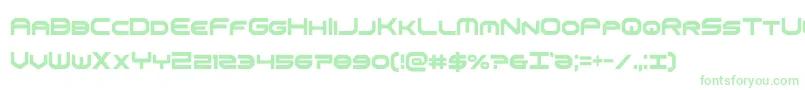 Шрифт omniboyxtracond – зелёные шрифты на белом фоне