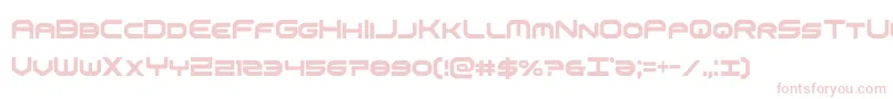 omniboyxtracond-fontti – vaaleanpunaiset fontit valkoisella taustalla