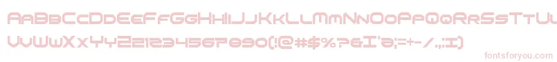 omniboyxtracond Font – Pink Fonts on White Background