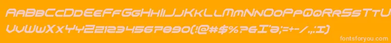 Подробнее о шрифте omniboyxtracondital Шрифт omniboyxtracondital – розовые шрифты на оранжевом фоне