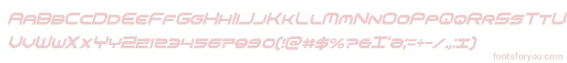 omniboyxtracondital Font – Pink Fonts on White Background