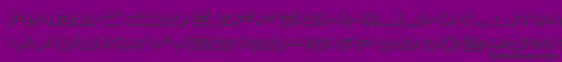 More about omnigirl3d Font omnigirl3d Font – Black Fonts on Purple Background