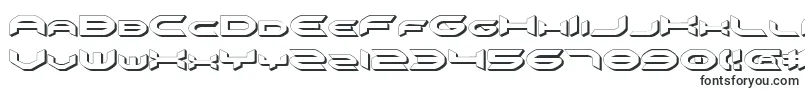 Шрифт omnigirl3d – рельефные шрифты