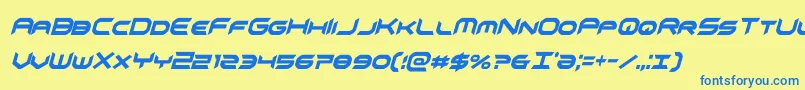 Lisätietoja omnigirlxtracondital-fontista omnigirlxtracondital-fontti – siniset fontit keltaisella taustalla