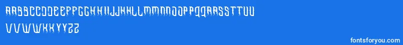 More about Omnivorous free Font Omnivorous free Font – White Fonts on Blue Background