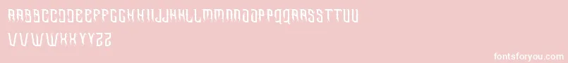 Omnivorous free Font – White Fonts on Pink Background