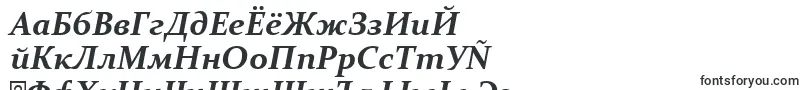 ConstantiaBoldItalic-fontti – venäjän fontit