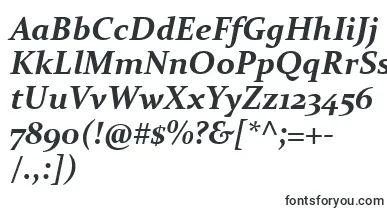  ConstantiaBoldItalic font