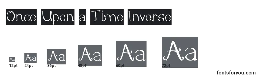 Once Upon a Time Inverse Font Sizes