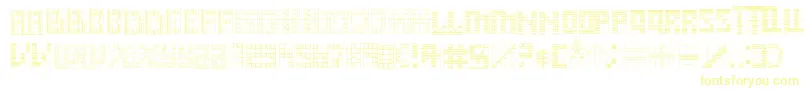 Onward-Schriftart – Gelbe Schriften