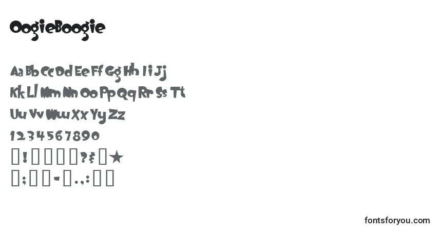 Шрифт OogieBoogie (136143) – алфавит, цифры, специальные символы