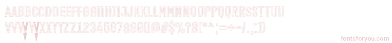 Czcionka Open Minded Inside Font by Situjuh 7NTypes – różowe czcionki