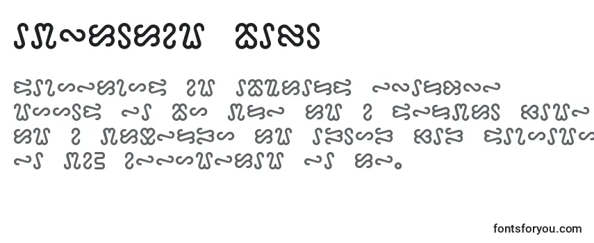 Revisão da fonte Ophidian Bold