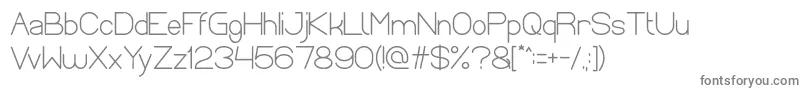 Optical Fiber Bold Font – Gray Fonts