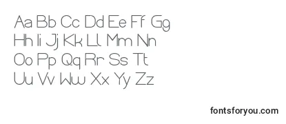 Review of the Optical Fiber Bold Font