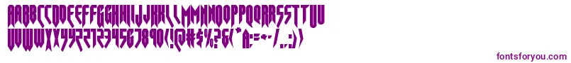 Шрифт opusmagnuscond – фиолетовые шрифты на белом фоне