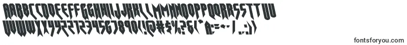 Шрифт opusmagnusleft – формы шрифтов